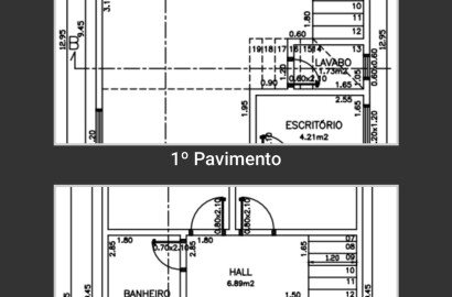 Casa na planta para venda em São Lourenço - MG