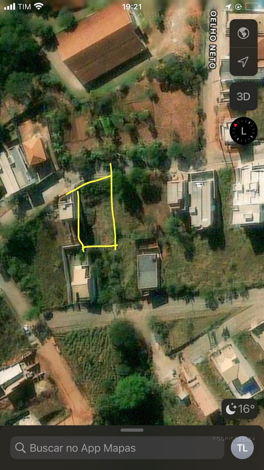 Lote a venda em São Lourenço MG