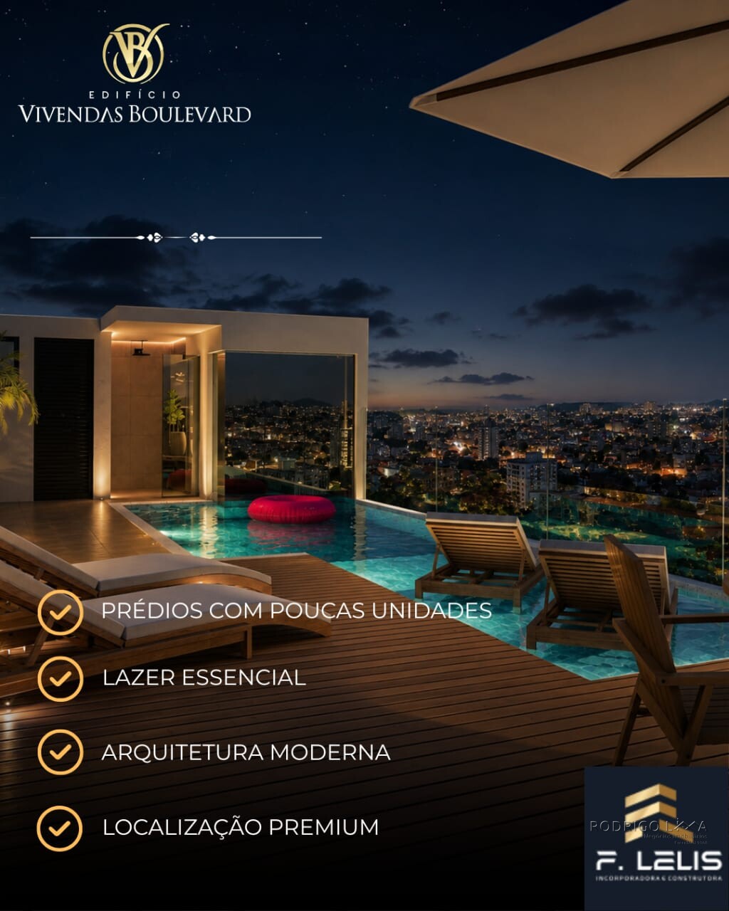 Apartamentos para venda no Vivendas Boulevard em São Lourenço MG