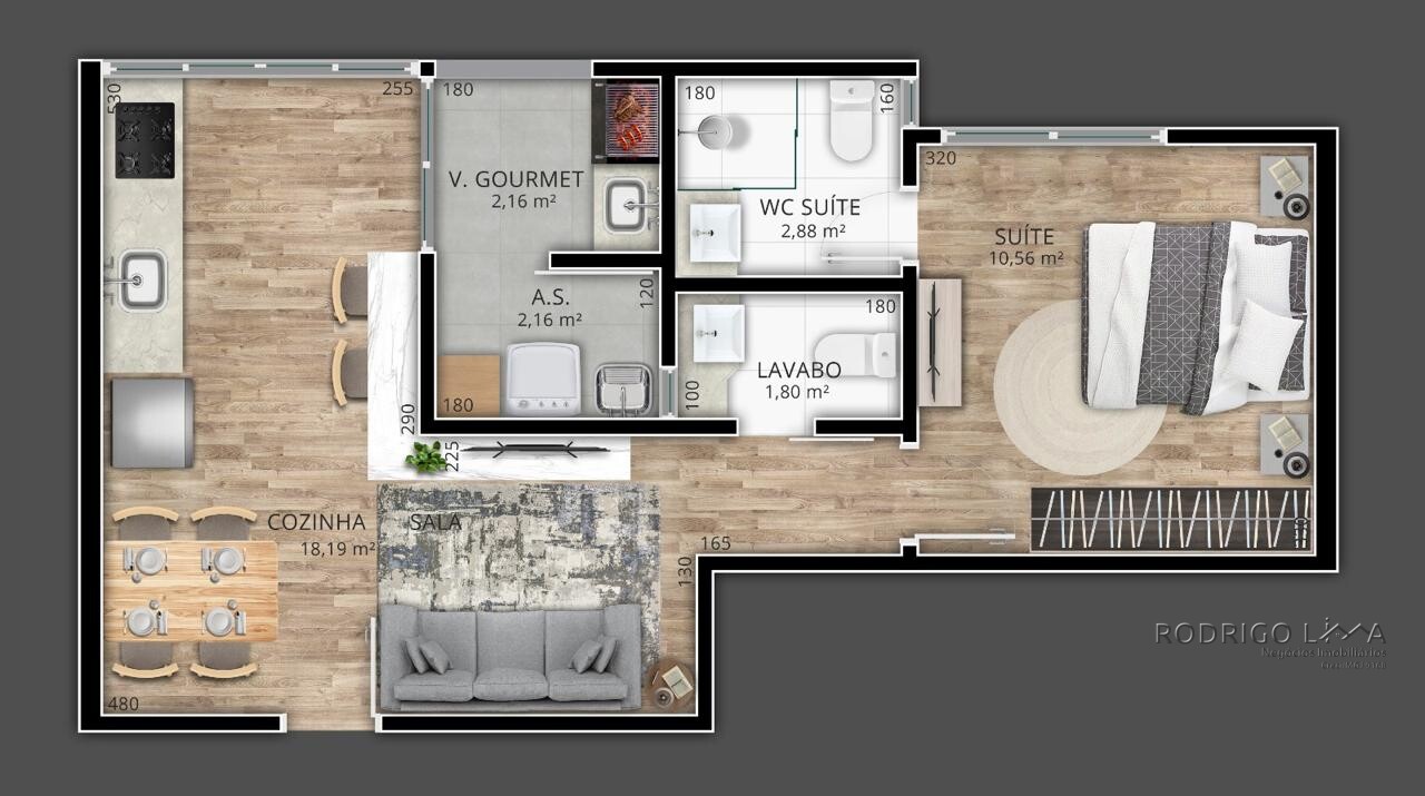 Apartamentos para venda no Vivendas Boulevard em São Lourenço MG