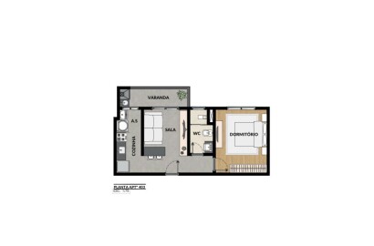 Apartamentos para venda em São Lourenço MG