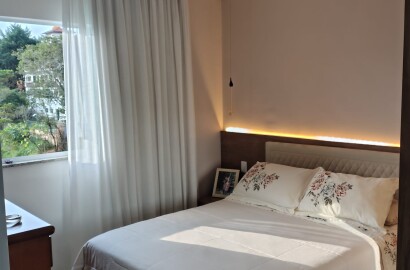Apartamento mobiliado em bairro nobre de São Lourenço MG