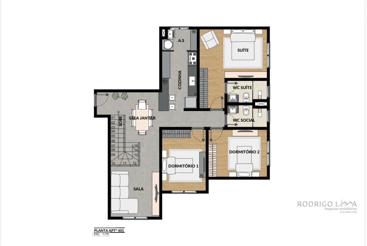 Apartamentos para venda em São Lourenço MG