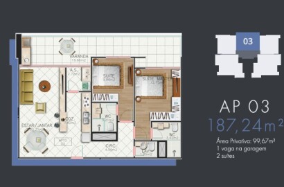 Apartamentos alto padrão para venda em São Lourenço Mg