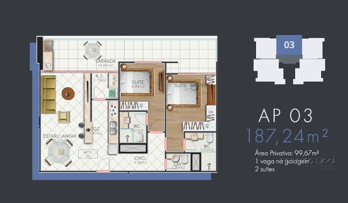 Apartamentos alto padrão para venda em São Lourenço Mg