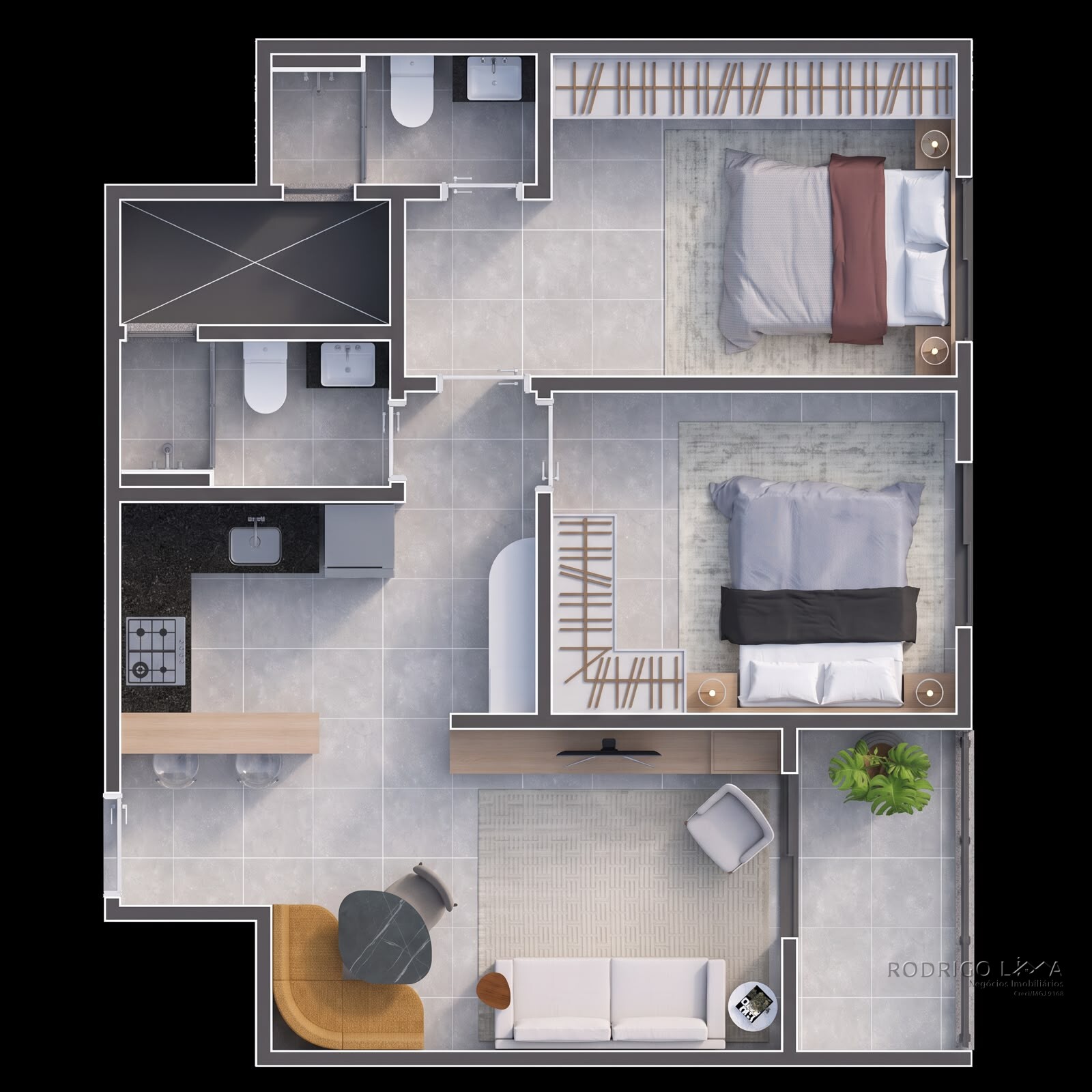 Apartamentos Port Cristal para venda em São Lourenço MG