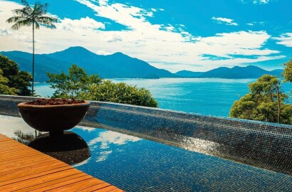 Luxuosa mansão para venda em Ubatuba SP.
