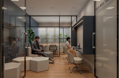 Lindos studios na planta para venda em São Lourenço Mg
