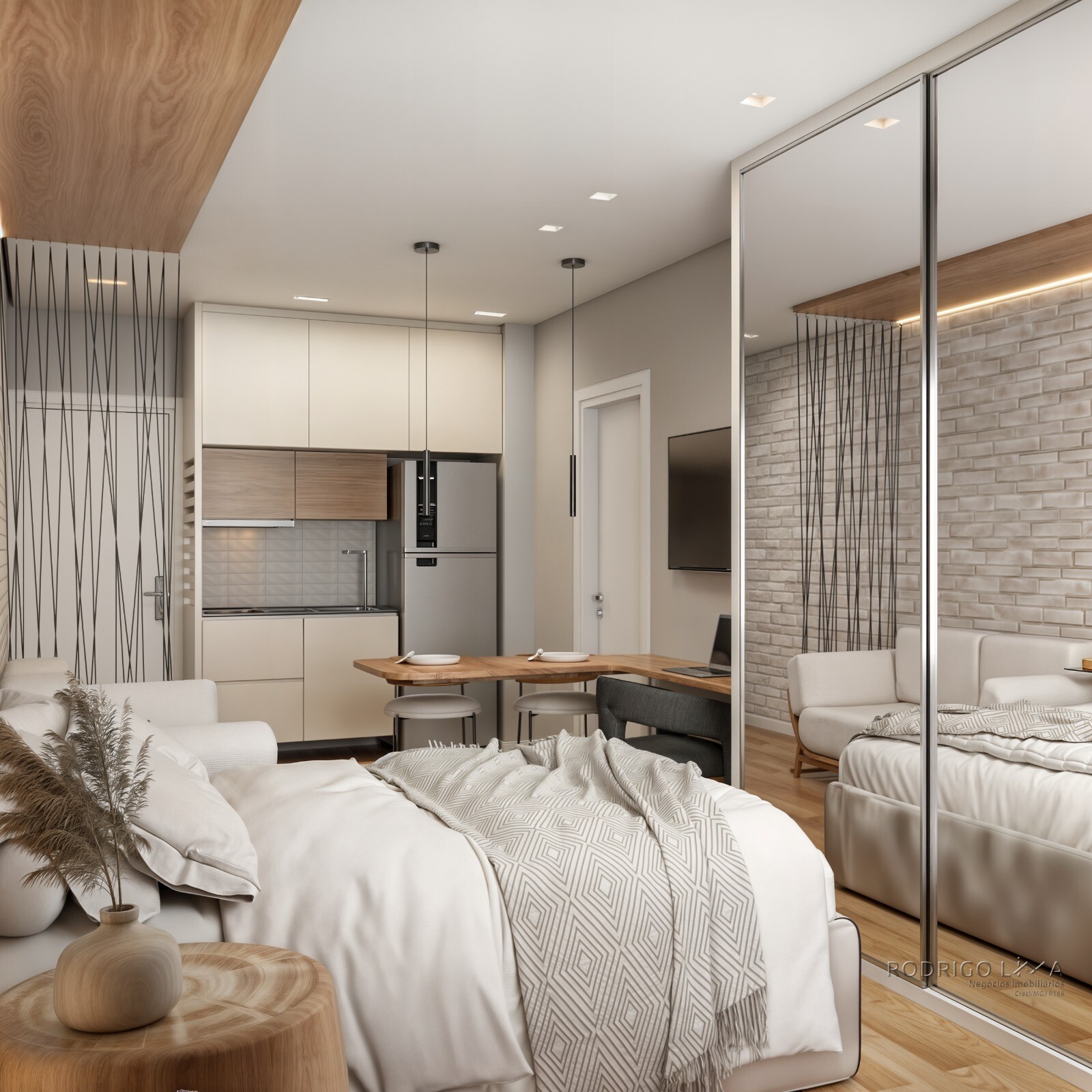 Lindos studios na planta para venda em São Lourenço Mg