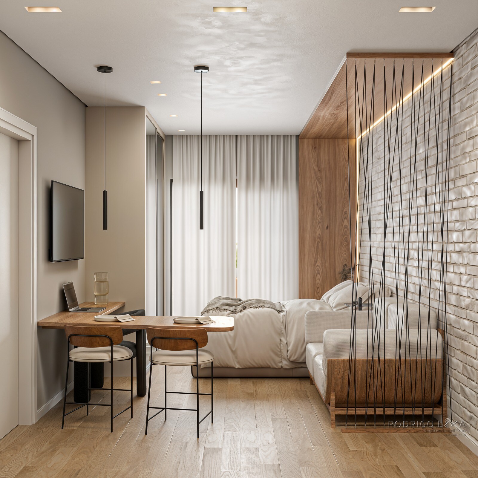 Lindos studios na planta para venda em São Lourenço Mg