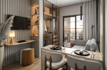 Lindos studios na planta para venda em São Lourenço Mg