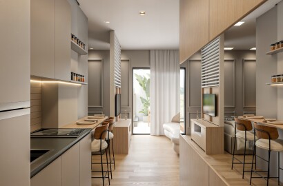 Lindos studios na planta para venda em São Lourenço Mg