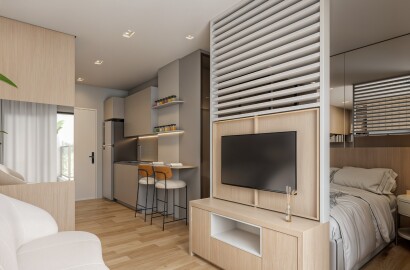 Lindos studios na planta para venda em São Lourenço Mg
