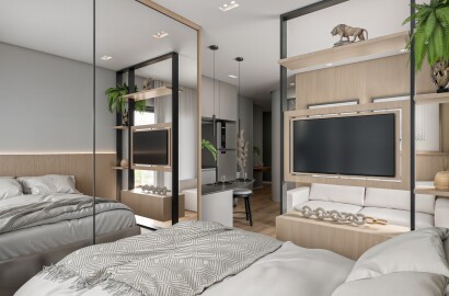 Lindos studios na planta para venda em São Lourenço Mg