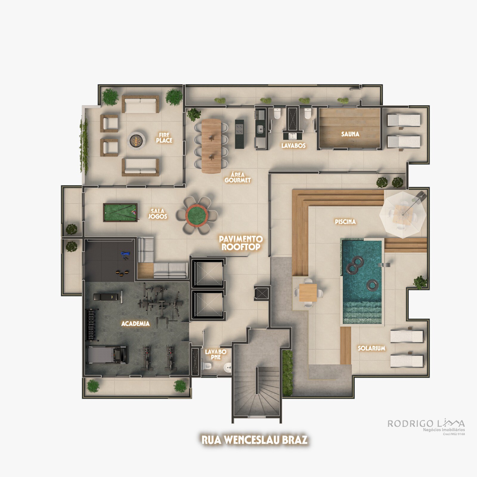 Lindos studios na planta para venda em São Lourenço Mg